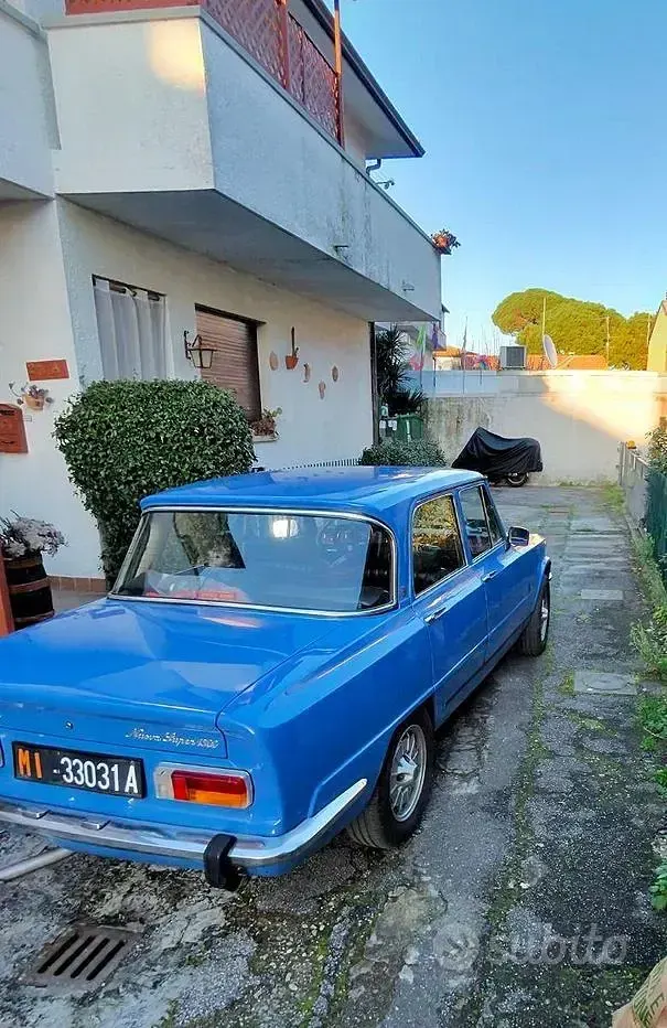 Usata Alfa Romeo Giulia Super 1970 Berlina