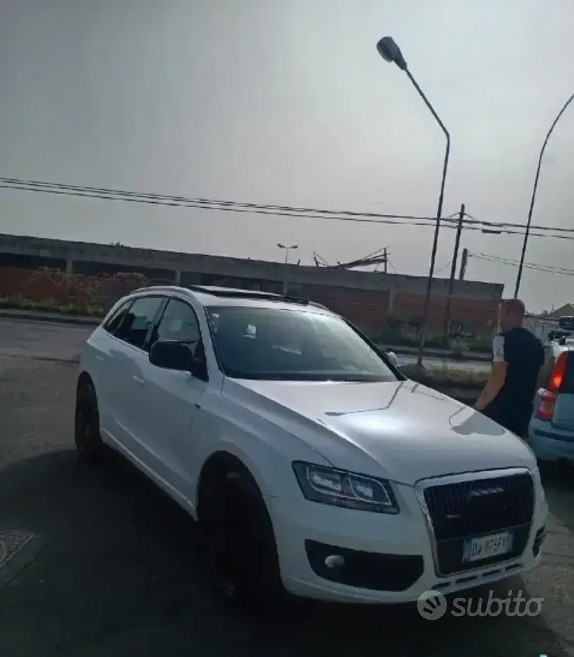 Usata Audi Q5 170 CV (125 kW) 2009 Bianco SUV