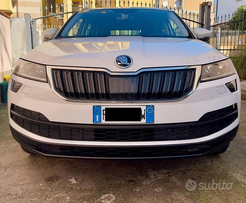 Usata Skoda Karoq Style 116 CV (85 kW) 2018 Bianco SUV