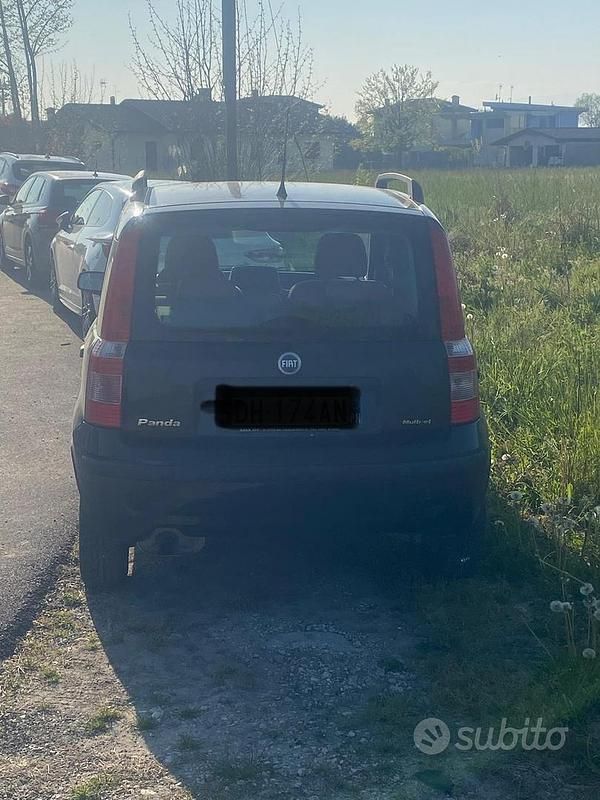 Usata Fiat Panda 70 CV (51 kW) 2007 Nero Utilitaria