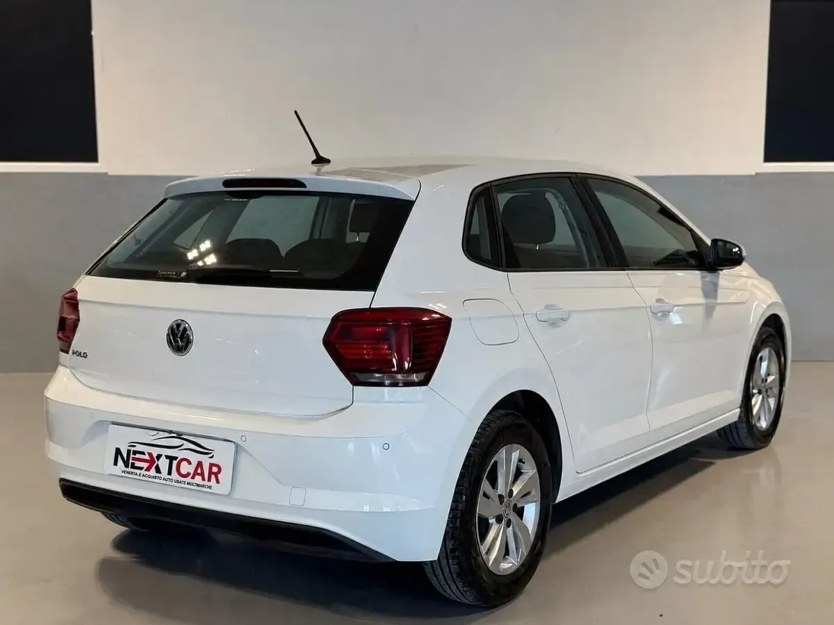 Usata VW Polo Comfortline 95 CV (69 kW) 2018 Bianco Utilitaria
