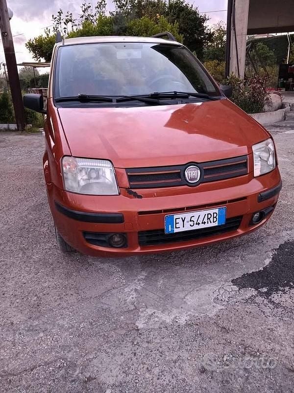 Usata Fiat Panda 59 CV (43 kW) 2009 Arancione Utilitaria