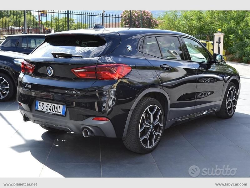 Usata BMW X2 M Sport 190 CV (139 kW) 2018 Nero SUV