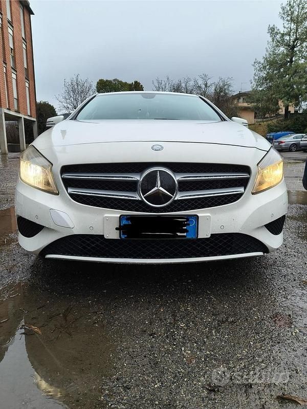 Usata Mercedes A180 2015 Bianco Berlina