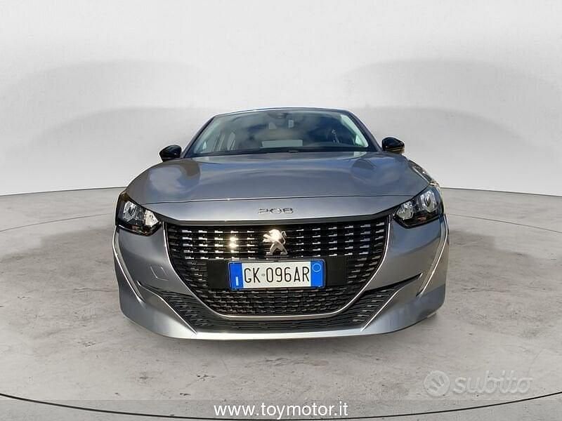 Usata Peugeot 208 Allure 75 CV (55 kW) 2022 Grigio Utilitaria
