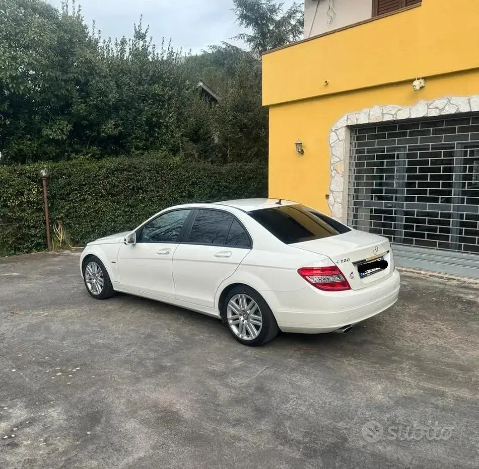 Usata Mercedes C220 2010 Bianco Berlina
