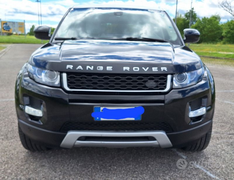 Usata Land Rover Range Rover evoque 190 CV (139 kW) 2013 Nero SUV