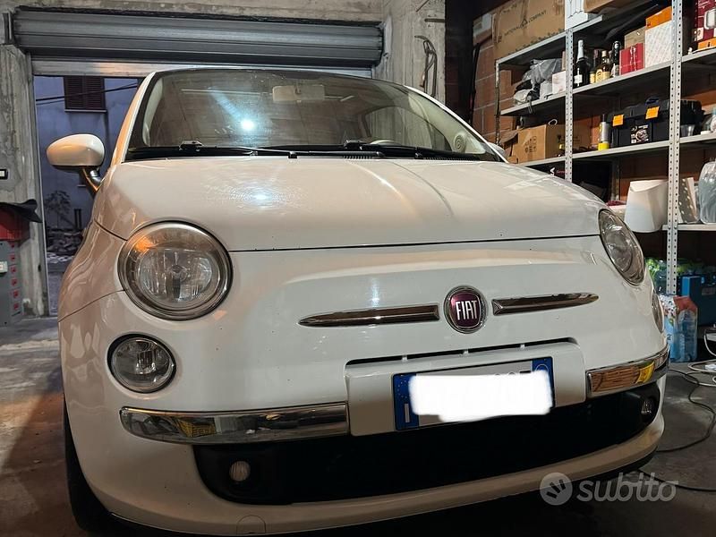 Usata Fiat 500 95 CV (69 kW) 2015 Bianco Berlina