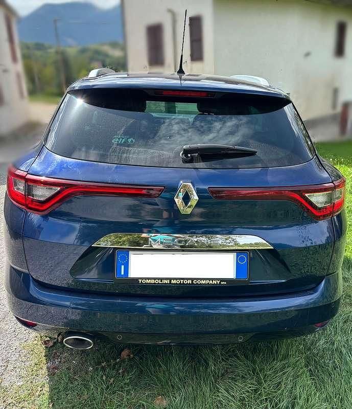 Usata Renault Mégane GrandTour Intens 110 CV (80 kW) 2017 Blu/azzurro Station wagon