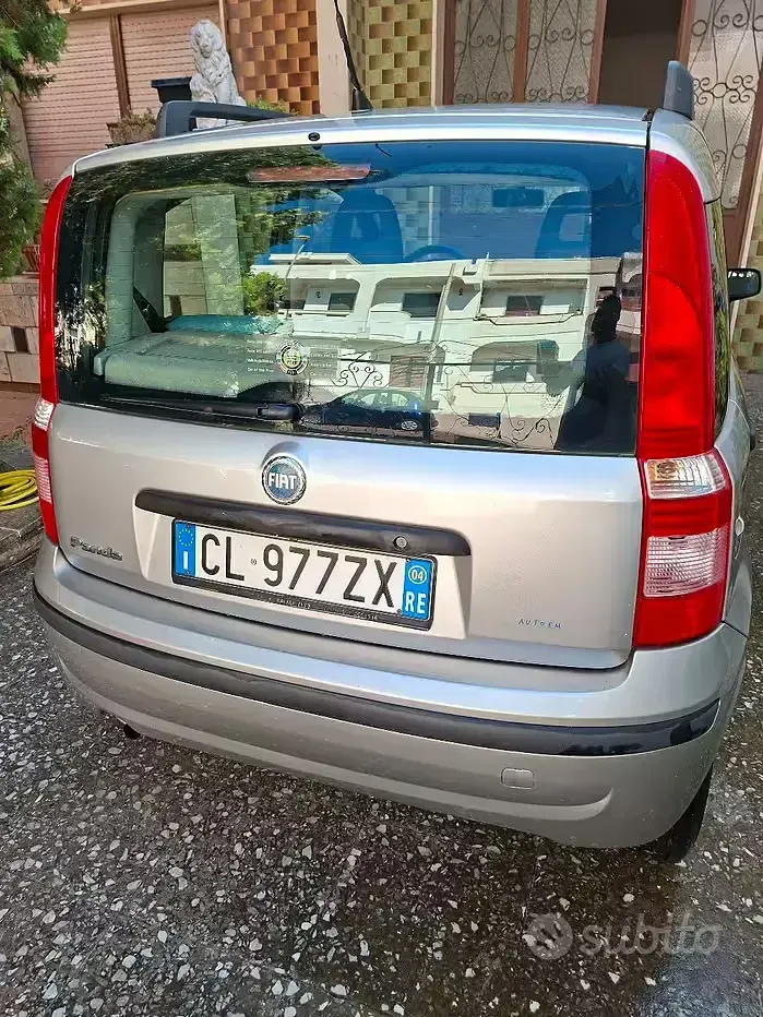Usata Fiat Panda Dynamic 60 CV (44 kW) 2004 Grigio Utilitaria