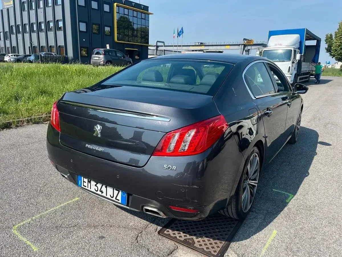 Usata Peugeot 508 GT 204 CV (150 kW) 2012 Grigio Berlina
