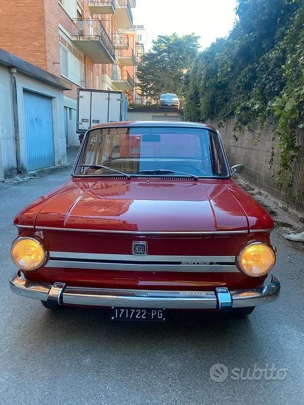 Usata NSU Prinz 1982 Rosso Berlina
