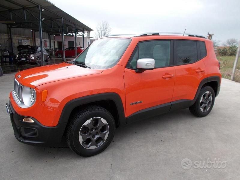 Arancione Usata 2015 Jeep Renegade Limited SUV | 8900 € (Super prezzo) - Immagine 1/4