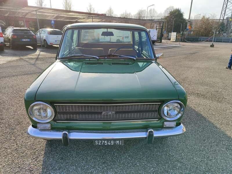 Usata Fiat 124 67 CV (49 kW) 1973 Verde Berlina