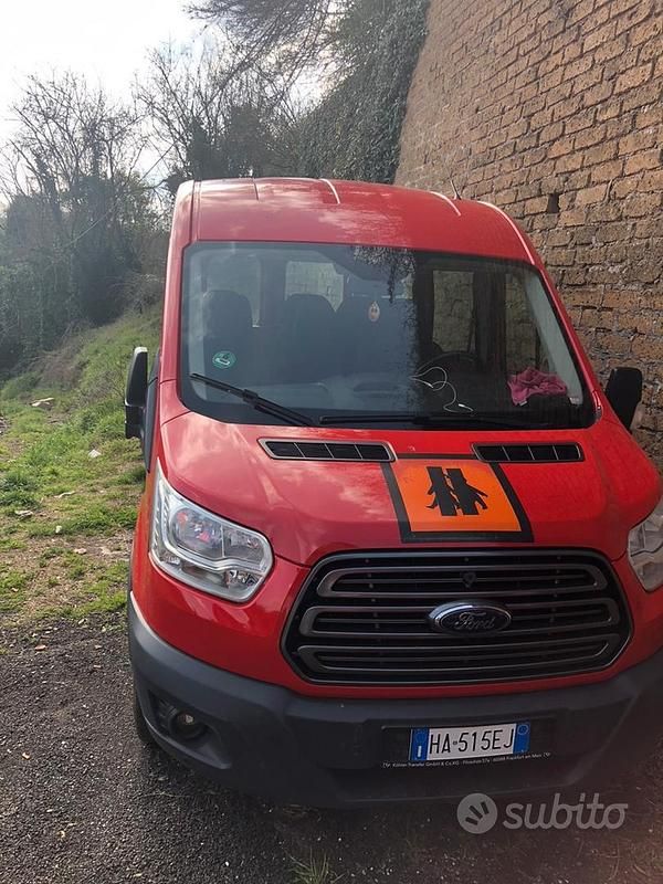 Usata Ford Transit 2017 Rosso
