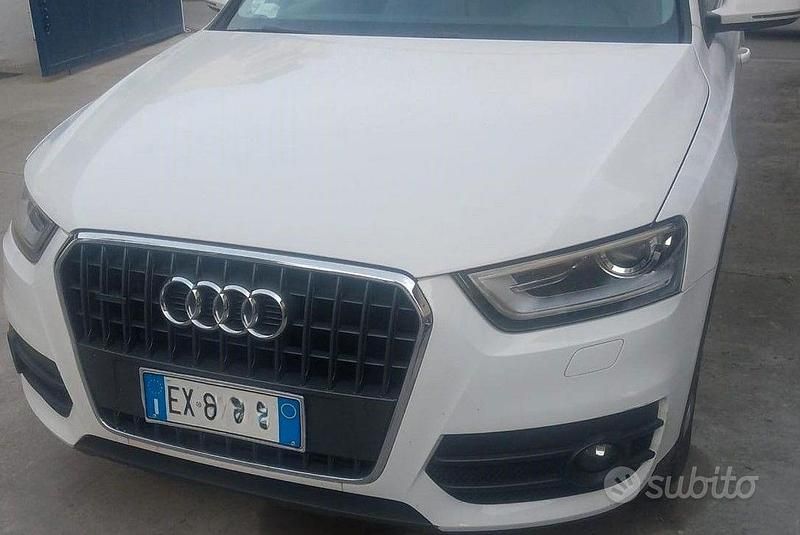 Usata Audi Q3 Advanced Plus 177 CV (130 kW) 2015 Bianco SUV