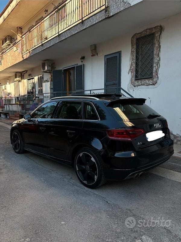 Usata Audi A3 184 CV (135 kW) 2015 Nero