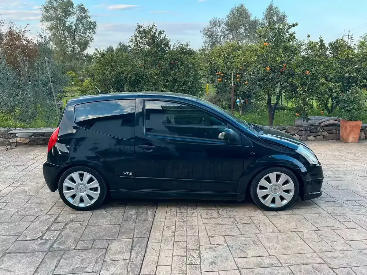 Gebraucht Citroën C2 122 PS (89 kW) 2007 Schwarz Kleinwagen