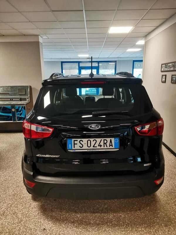 Usata Ford Ecosport Titanium 99 CV (72 kW) 2018 Nero SUV