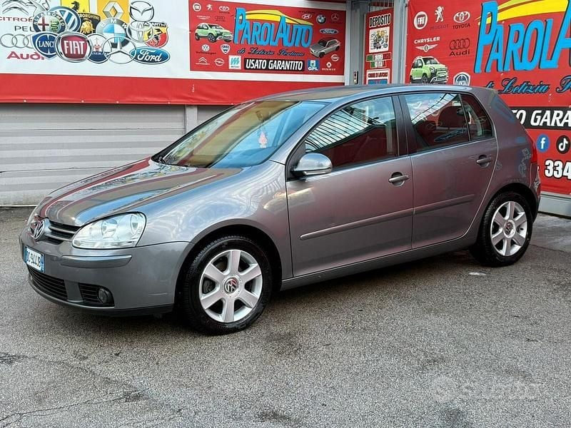 Usata VW Golf V Goal 105 CV (77 kW) 2007 Grigio Berlina