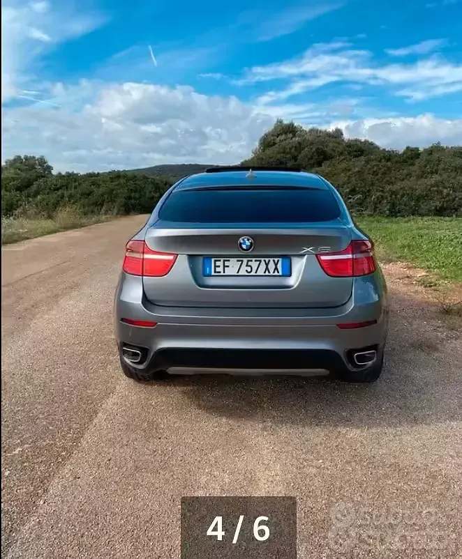 Usata BMW X6 245 CV (180 kW) 2010 Grigio SUV