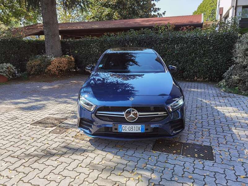 Usata Mercedes A35 AMG AMG 306 CV (225 kW) 2020 Blu/azzurro Berlina