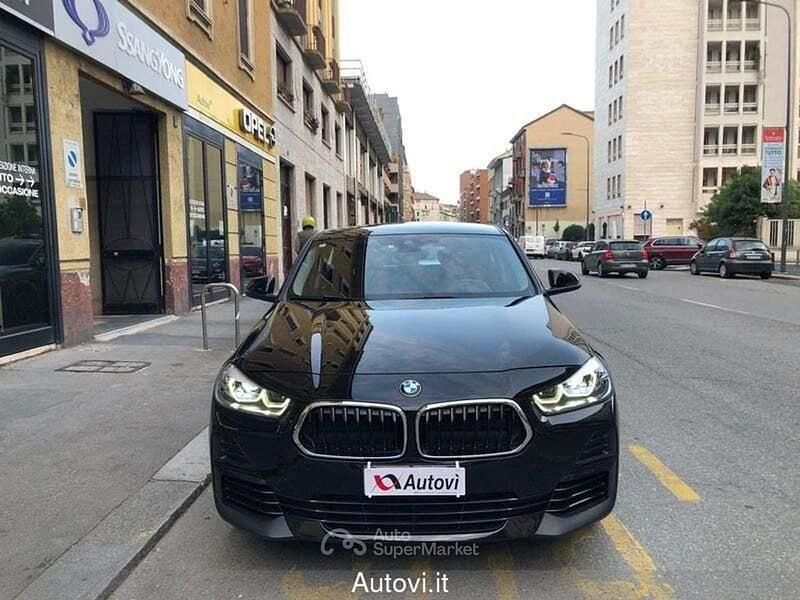 Usata BMW X2 Advantage 136 CV (100 kW) 2021 Nero SUV