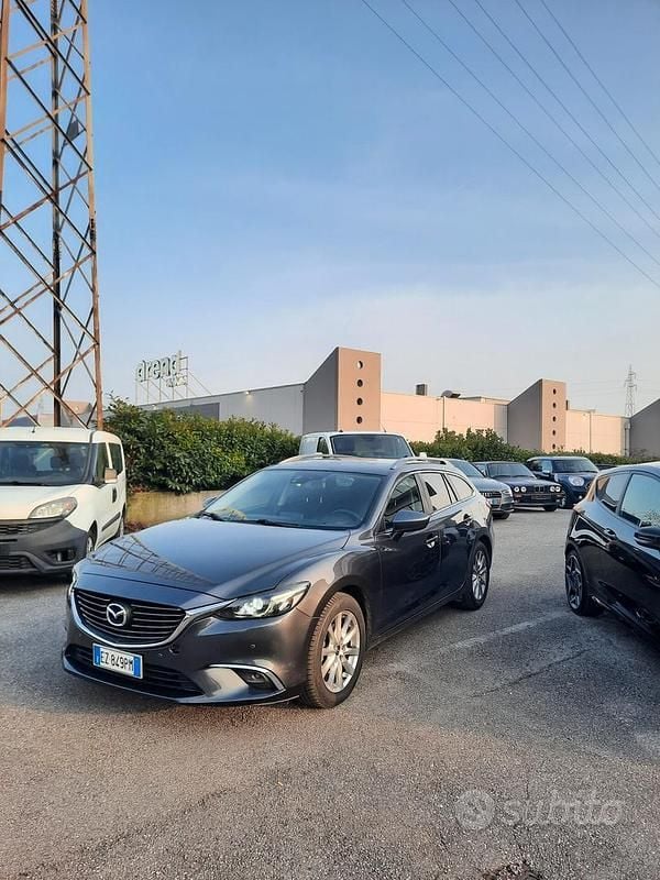 Usata Mazda 6 Evolve 150 CV (110 kW) 2015 Grigio Station wagon