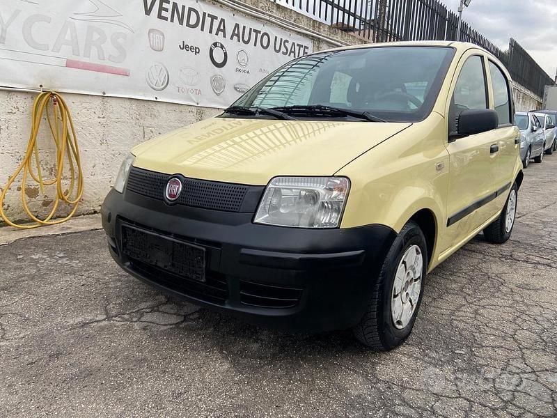 Usata Fiat Panda Dynamic 60 CV (44 kW) 2009 Giallo Utilitaria