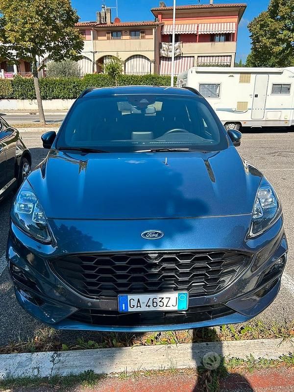 Usata Ford Kuga ST-Line X 120 CV (88 kW) 2020 Blu/azzurro SUV