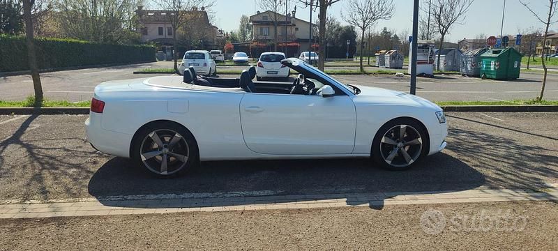Usata Audi A5 Cabriolet 190 CV (139 kW) 2015 Bianco Cabrio