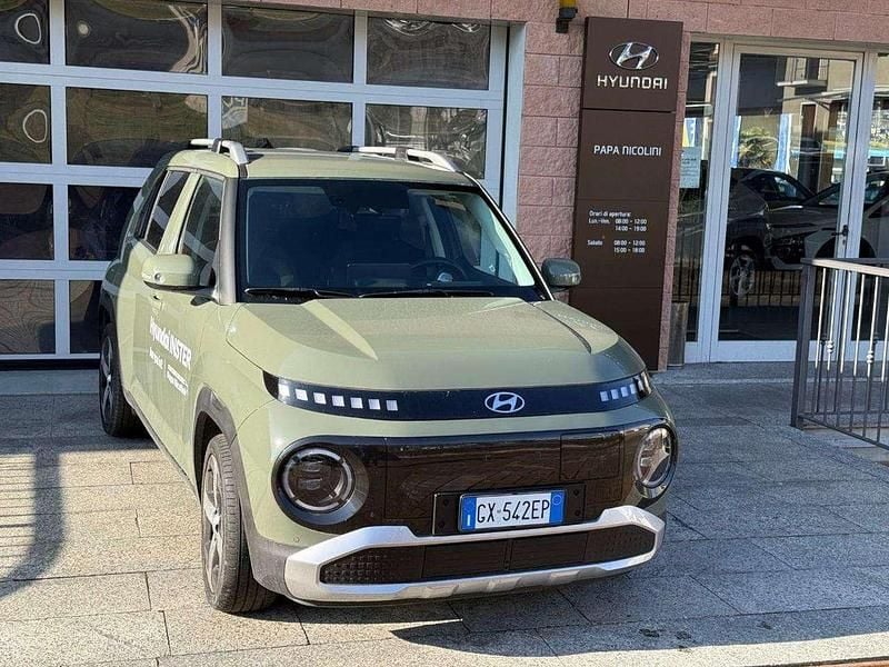 Usata Hyundai Inster 27 kW (38 CV) 2025 Verde Utilitaria