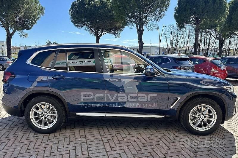 Usata BMW X3 184 CV (135 kW) 2024 Blu SUV