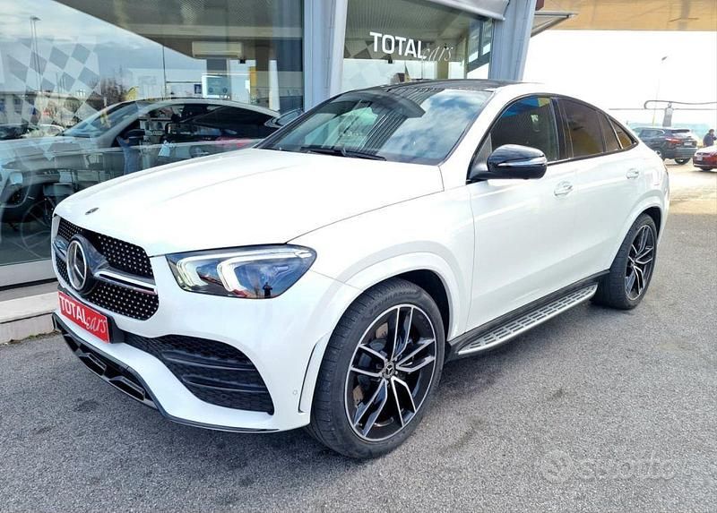 Usata Mercedes GLE350 Premium 194 CV (142 kW) 2022 Bianco perlato Coupé