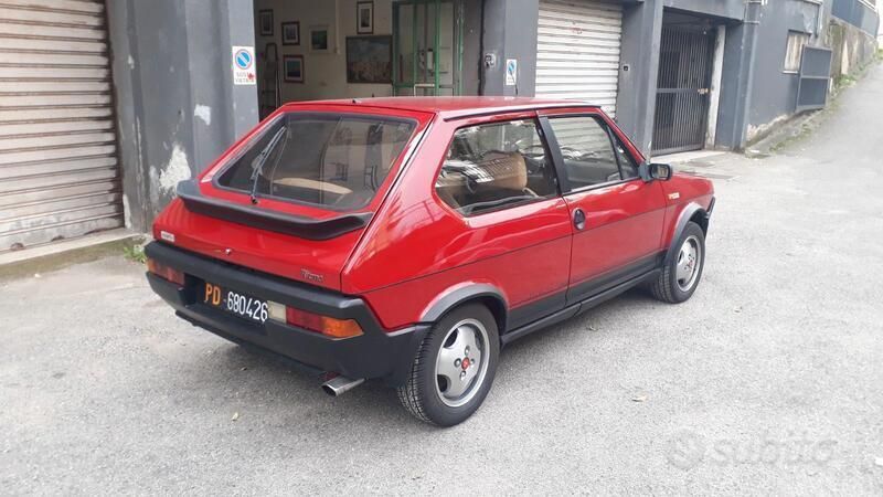 Usata Fiat Ritmo Abarth 130 CV (95 kW) 1983 Rosso Utilitaria