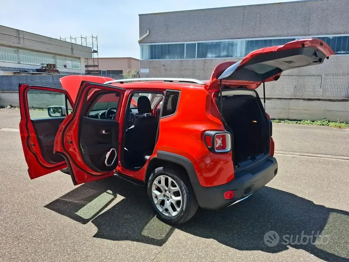 Usata Jeep Renegade 120 CV (88 kW) 2015 Arancione SUV