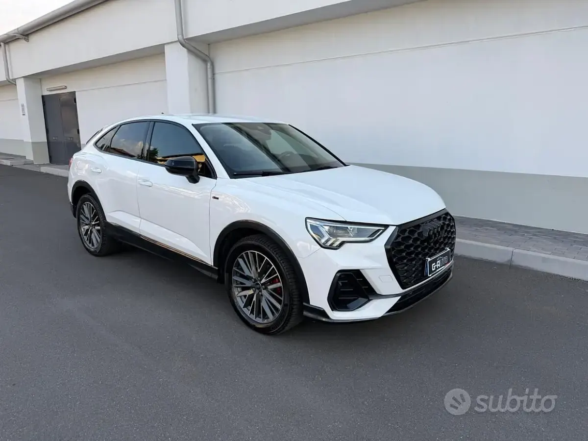 Usata Audi Q3 Sportback S-Line 150 CV (110 kW) 2022 Bianco SUV