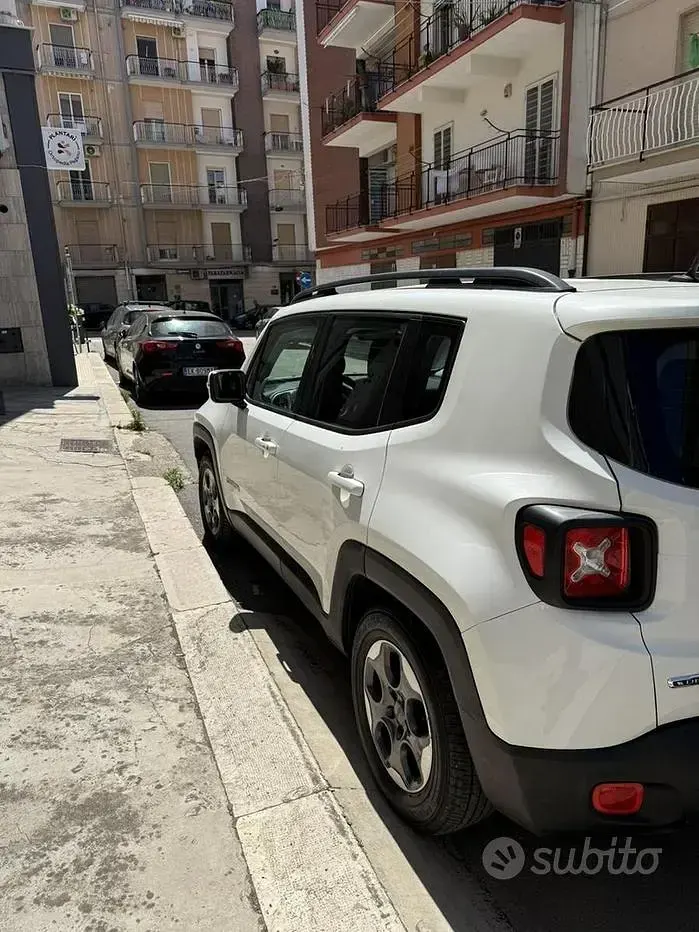 Usata Jeep Renegade 120 CV (88 kW) 2015 Bianco SUV