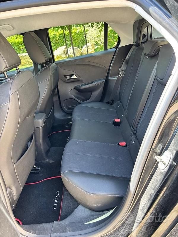 Usata Opel Corsa Elegance 75 CV (55 kW) 2021 Nero Berlina