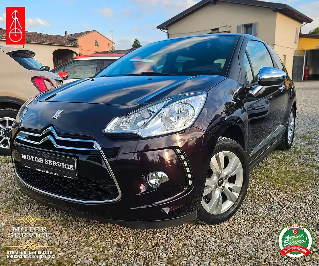 Usata DS Automobiles DS3 82 CV (60 kW) 2015 Nero Coupé