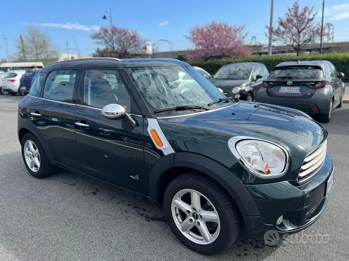 Usata Mini Cooper Countryman 111 CV (81 kW) 2013 Verde SUV