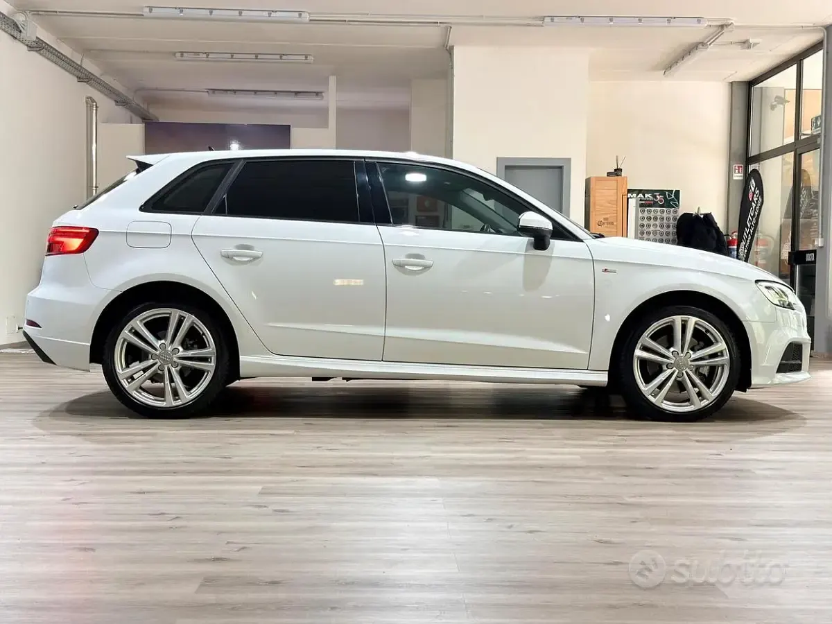 Gebraucht Audi A3 S-Line 150 PS (110 kW) 2019 Weiß Limousine