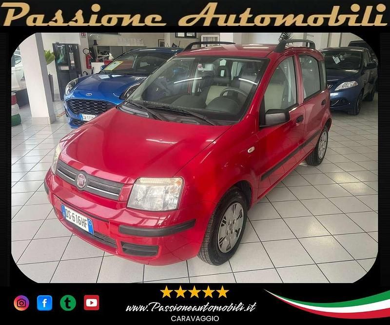 Usata Fiat Panda 60 CV (44 kW) 2008 Rosso Utilitaria