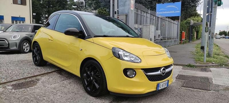 Usata Opel Adam S 69 CV (50 kW) 2017 Giallo Utilitaria
