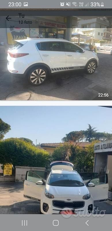 Usata Kia Sportage 2017 Bianco SUV