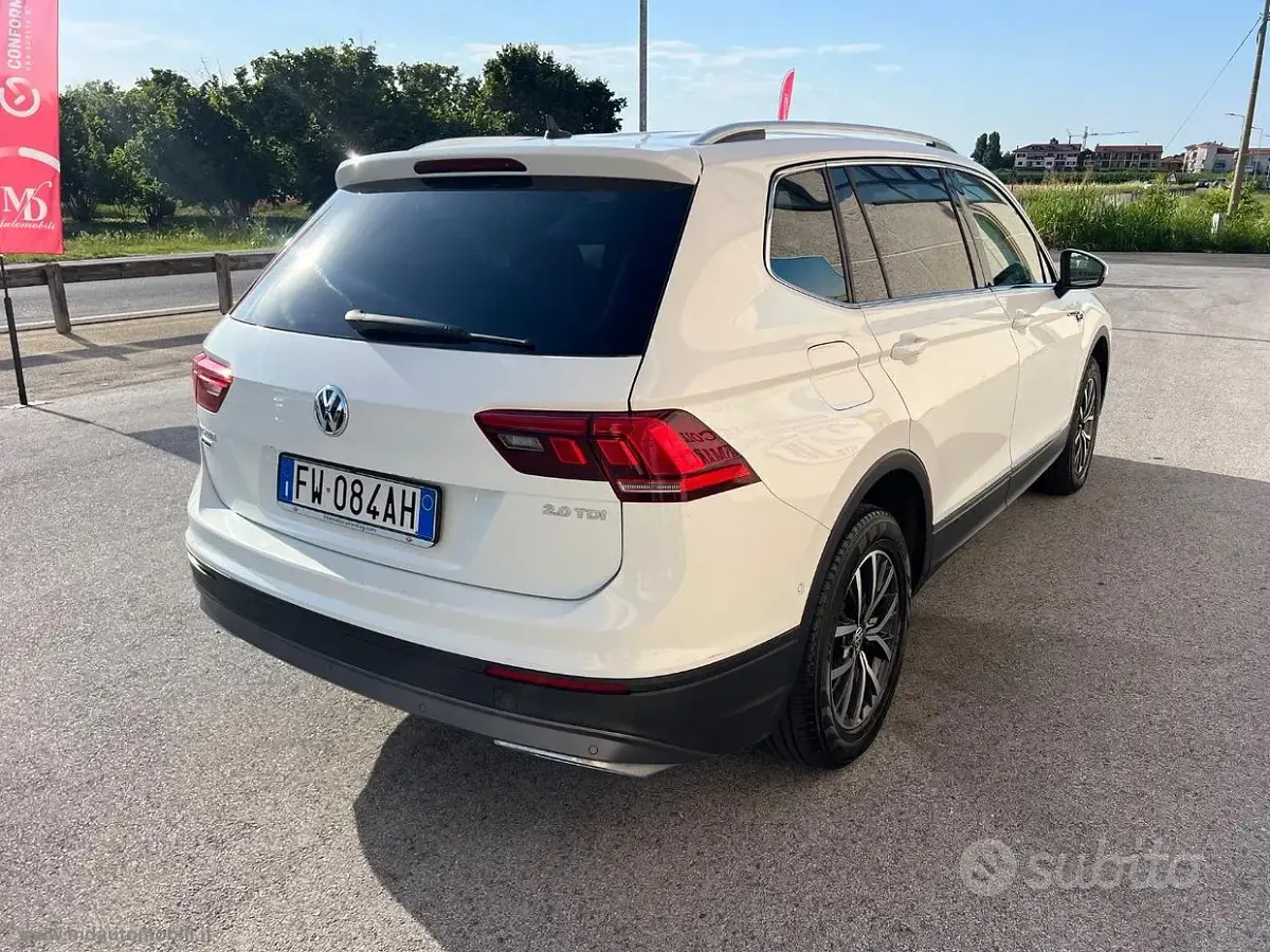 Usata VW Tiguan Advance 150 CV (110 kW) 2019 Bianco SUV