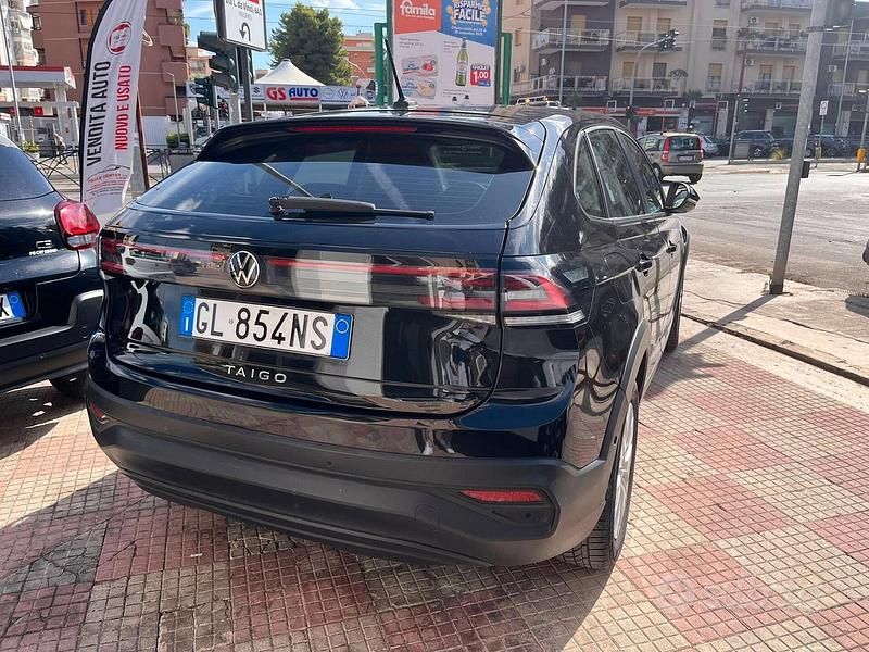 Usata VW Taigo Life 95 CV (69 kW) 2022 Nero SUV