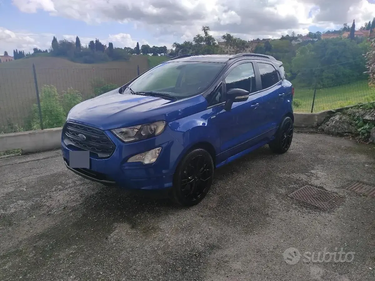 Usata Ford Ecosport ST-Line 99 CV (72 kW) 2019 Bluazzurro SUV