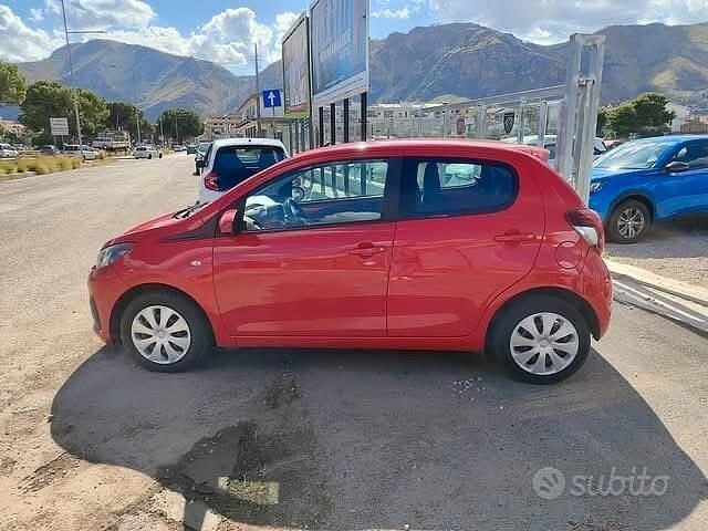 Usata Peugeot 108 Allure 69 CV (50 kW) 2016 Rosso Utilitaria