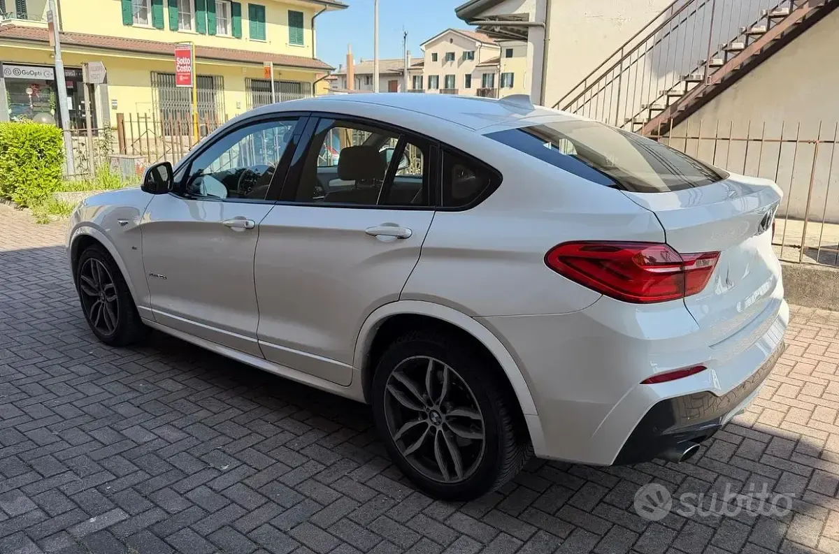 Usata BMW X4 M Sport 190 CV (139 kW) 2015 Bianco SUV